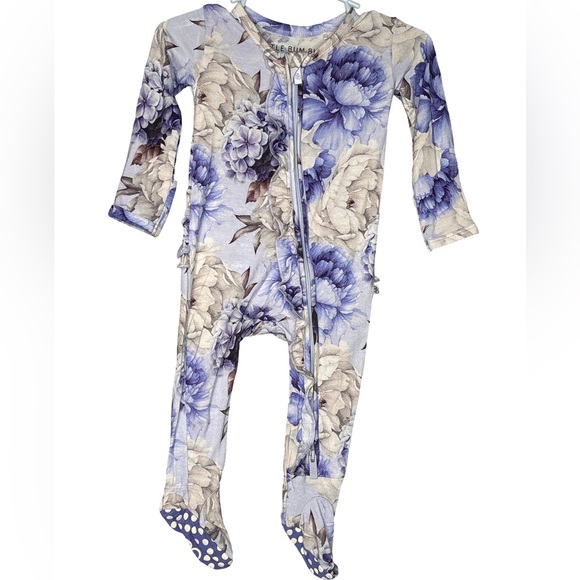 Posh Peanut & More 5 piece Bamboo Onesie Set 3-6M - Picture 2 of 16